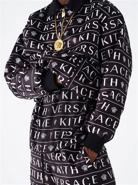 kith versace hoodie price|versace kith shoes.